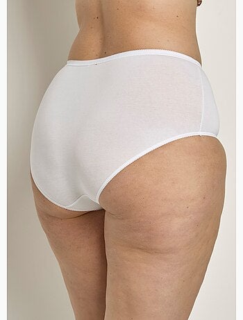 Culotte taille haute bi-extensible - lot de 4 - Afibel