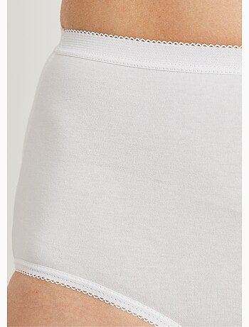 Culotte taille haute bi-extensible - lot de 4 - Afibel