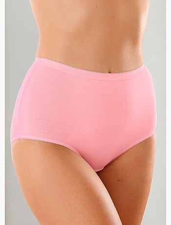 Culotte taille haute bi-extensible - lot de 4 - Afibel