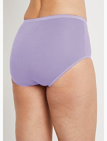 Culotte taille haute bi-extensible - lot de 4 - Afibel