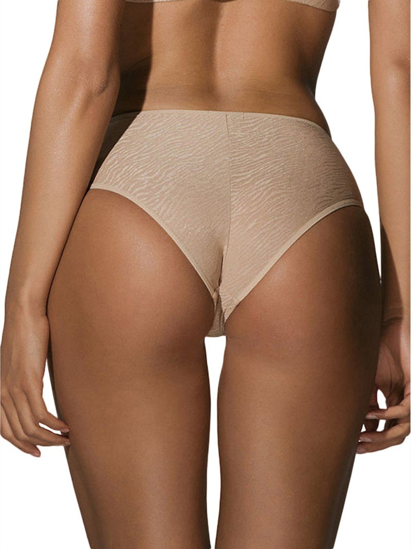 Culotte taille haute Breeze peau Beige - Kiabi