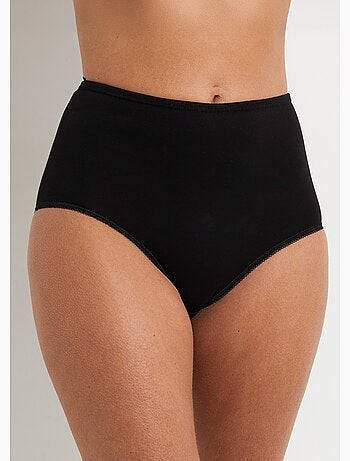 Culotte taille haute coton - lot de 6 - Afibel