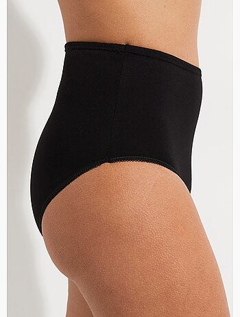 Culotte taille haute coton - lot de 6 - Afibel