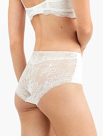 Culotte taille haute coupe laser