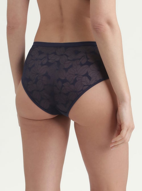 Culotte Taille Haute Coupe Vintage Bloom - Kiabi