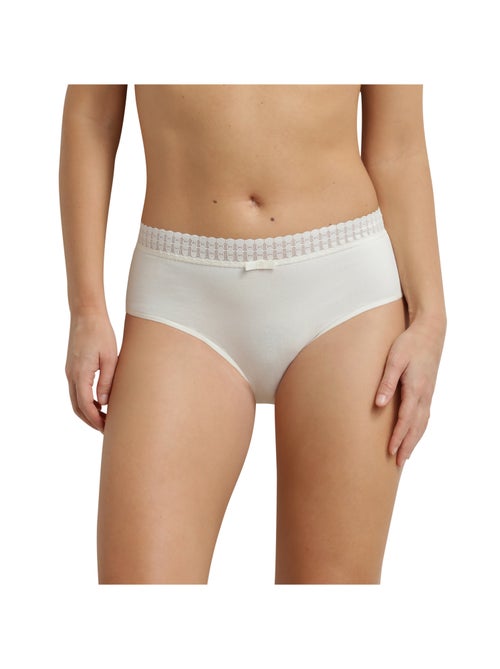 Culotte taille haute Daily Coton - Kiabi