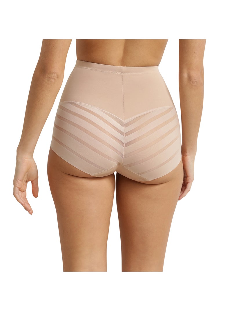 Culotte Taille Haute Diam's Control Medium Beige - Kiabi