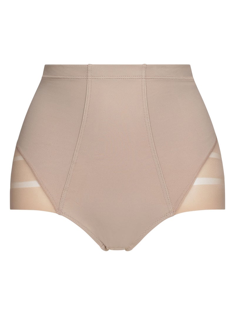 Culotte Taille Haute Diam's Control Medium Beige - Kiabi