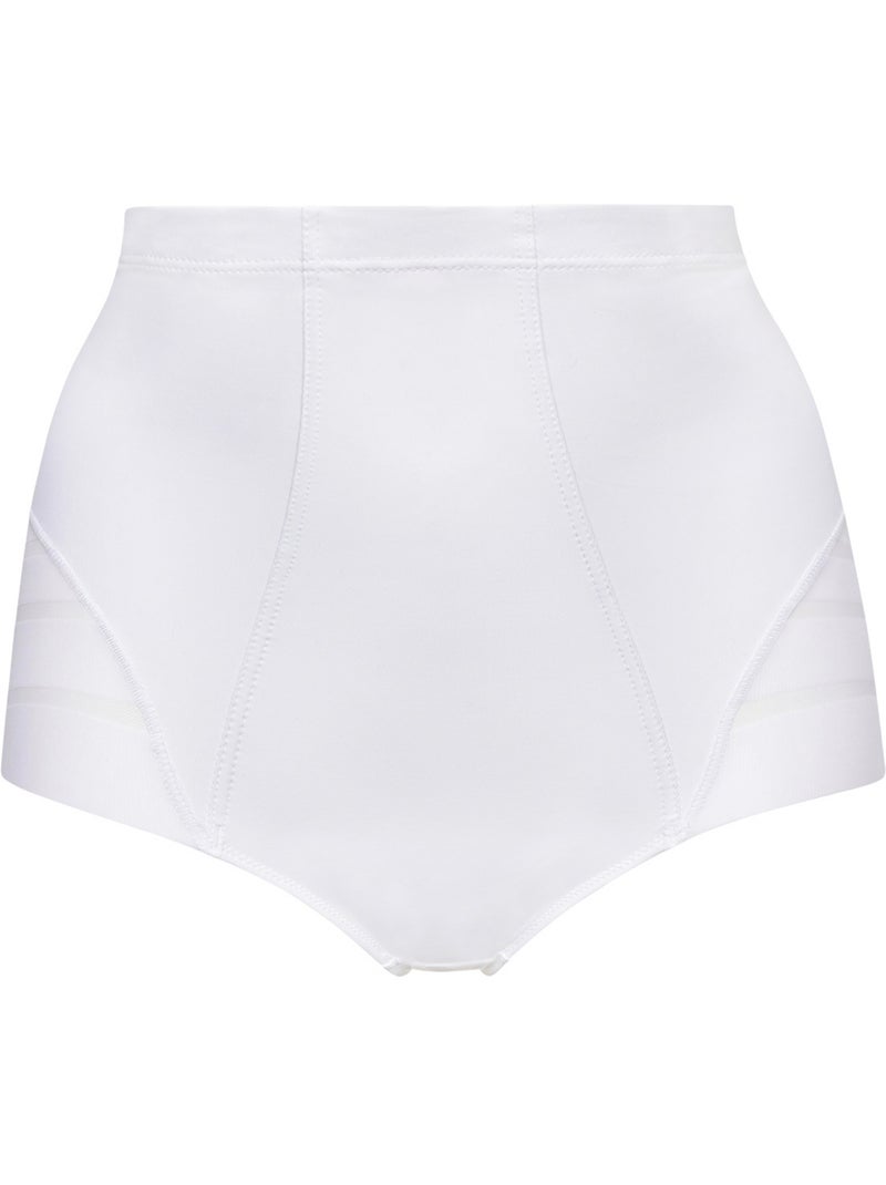 Culotte Taille Haute Diam's Control Medium Blanc - Kiabi