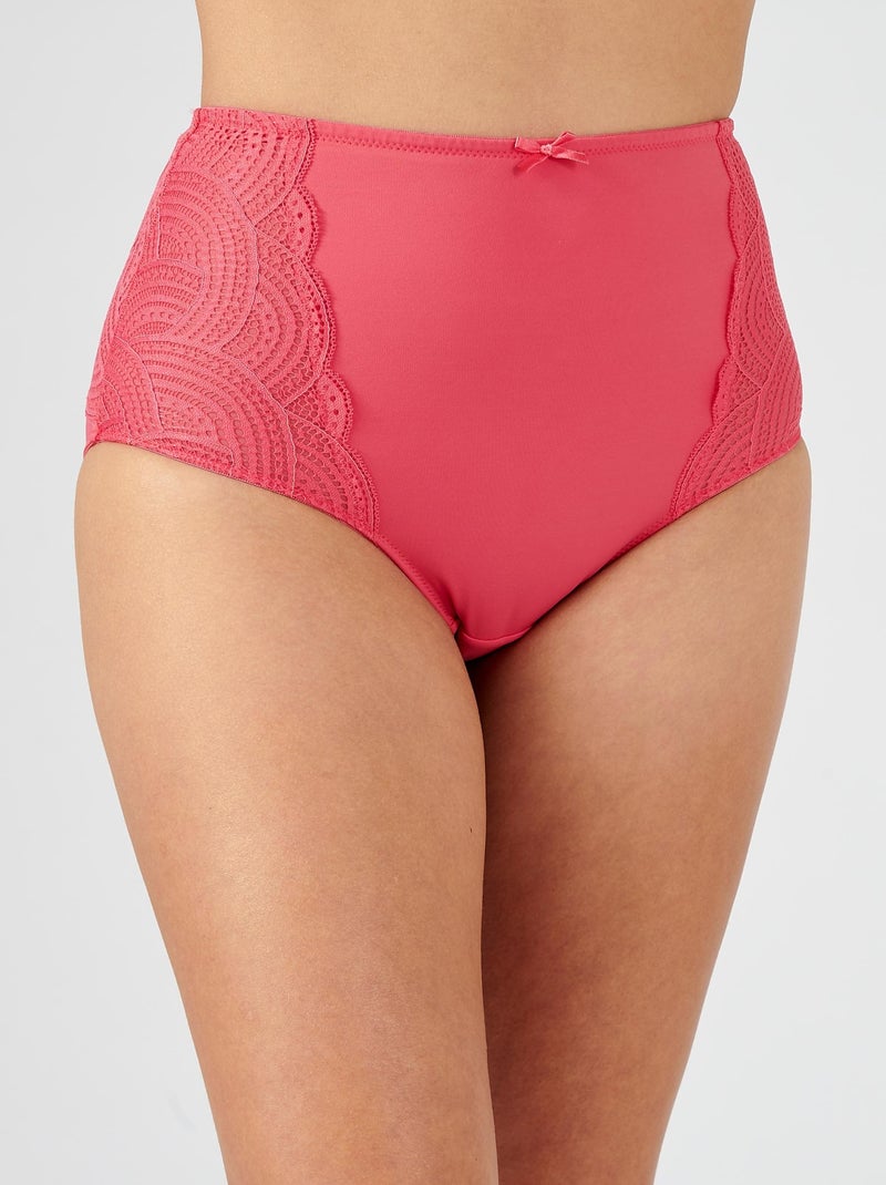 Culotte taille haute DIANA Perfect Fit by Damart - Damart Rose framboise - Kiabi