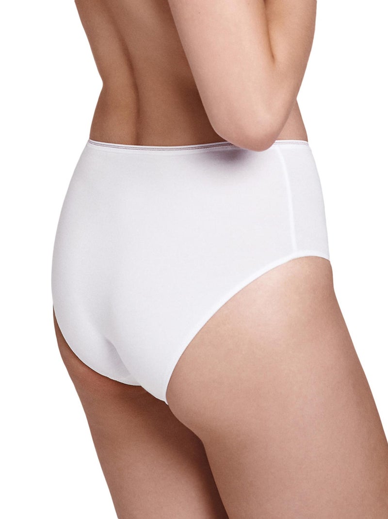 Culotte taille haute Emma Blanc - Kiabi