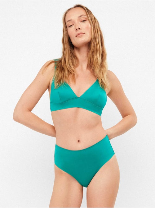 Culotte taille haute en tissu high-tech à effet gainant - Kiabi Culotte taille haute en tissu high-tech à effet gainant - Kiabi