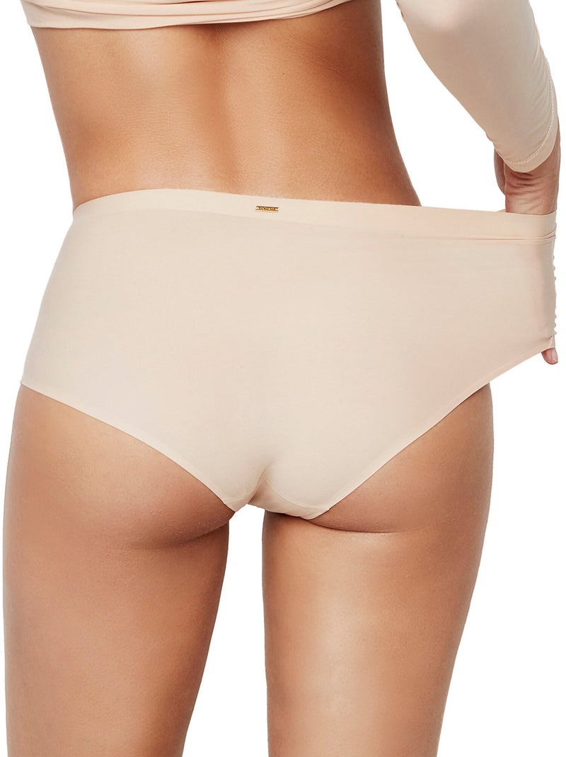 Culotte taille haute ESSENTIALS Beige - Kiabi