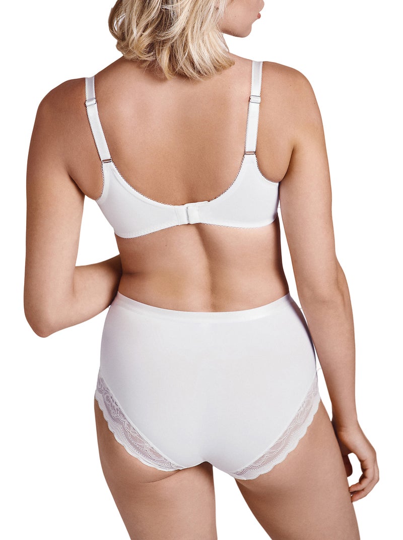 Culotte taille haute EVELYN Blanc - Kiabi