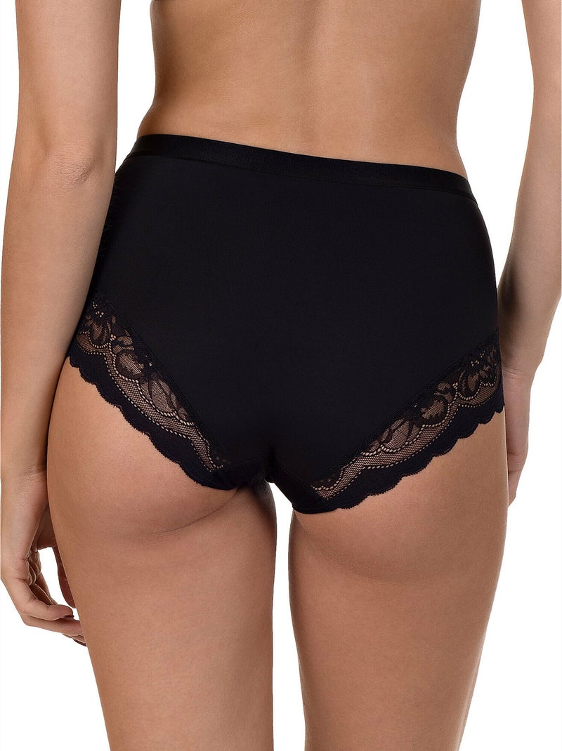 Culotte taille haute EVELYN Noir - Kiabi