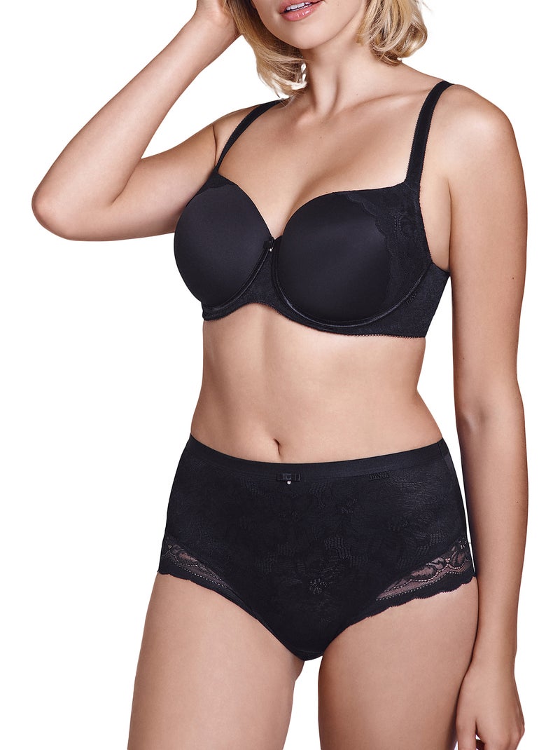 Culotte taille haute EVELYN Noir - Kiabi