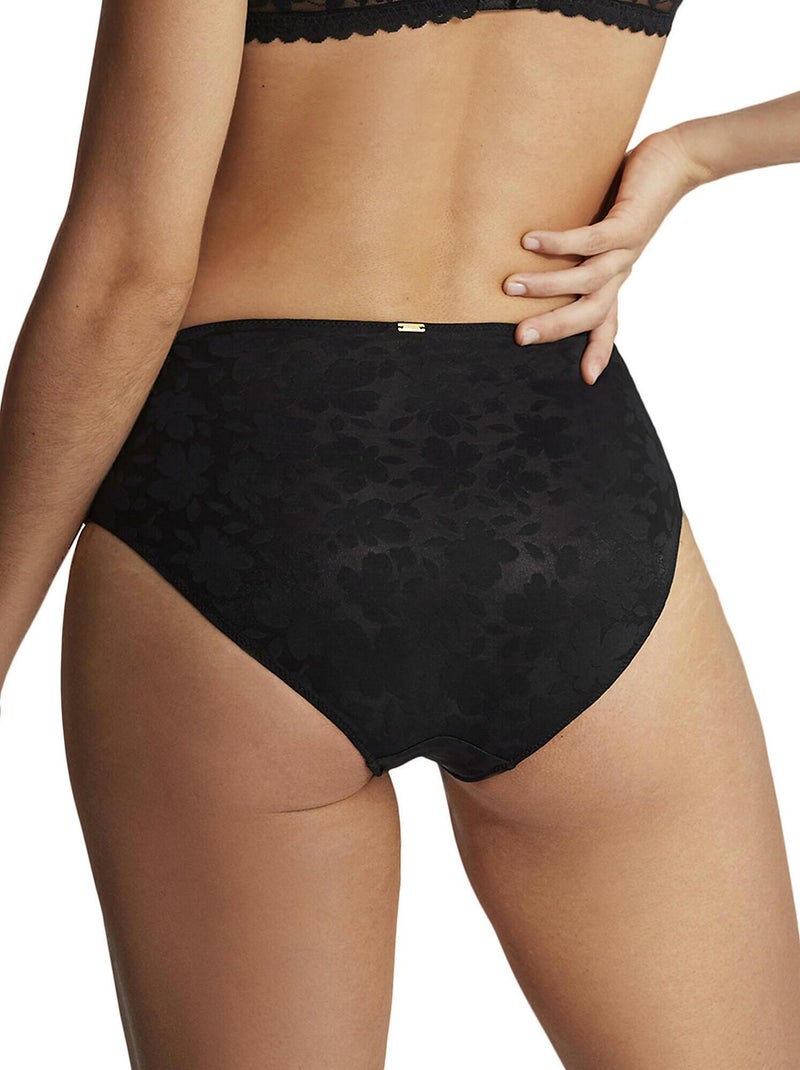 Culotte taille haute Gabrielle Noir - Kiabi