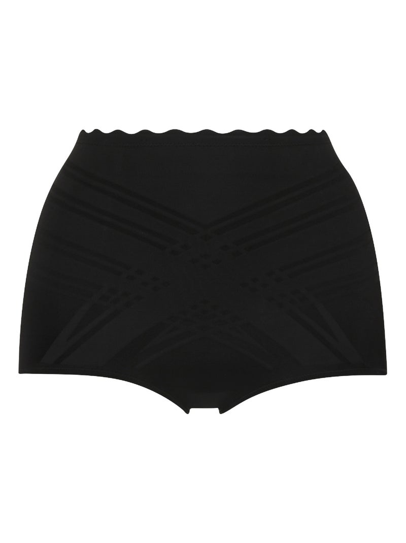 Culotte Taille Haute Gainante Beauty Lift Noir - Kiabi