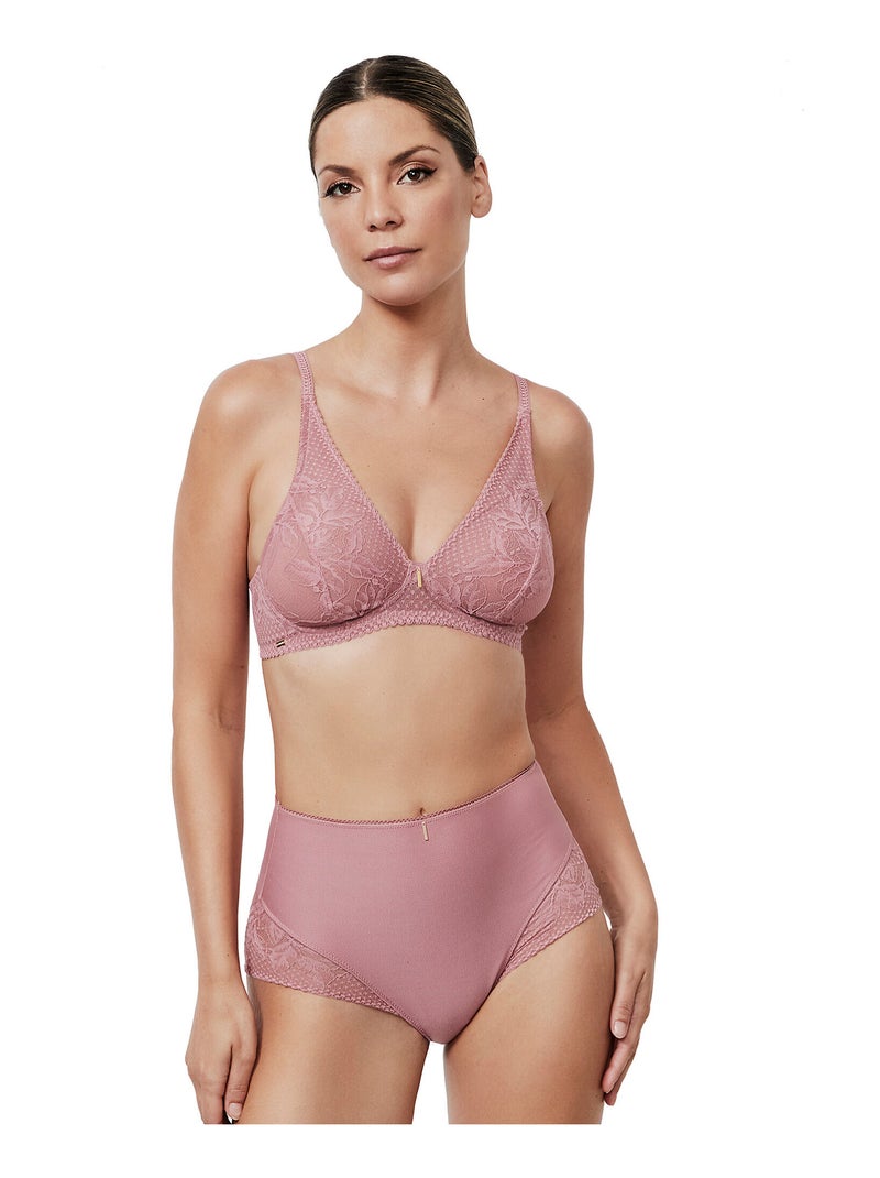 Culotte taille haute gainante MALITZIA Rose - Kiabi