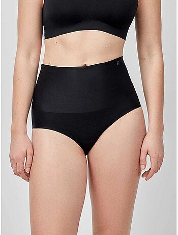 Culotte taille haute gainante sans coutures à effet réducteur