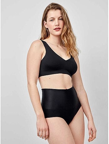 Culotte taille haute gainante sans coutures à effet réducteur