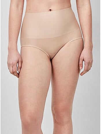 Culotte taille haute gainante sans coutures à effet réducteur
