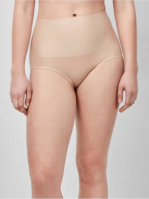 Culotte taille haute gainante sans coutures à effet réducteur - Kiabi