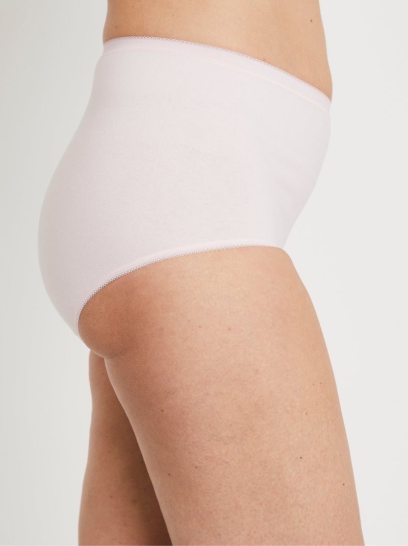 Culotte taille haute galbante - Afibel Rose - Kiabi