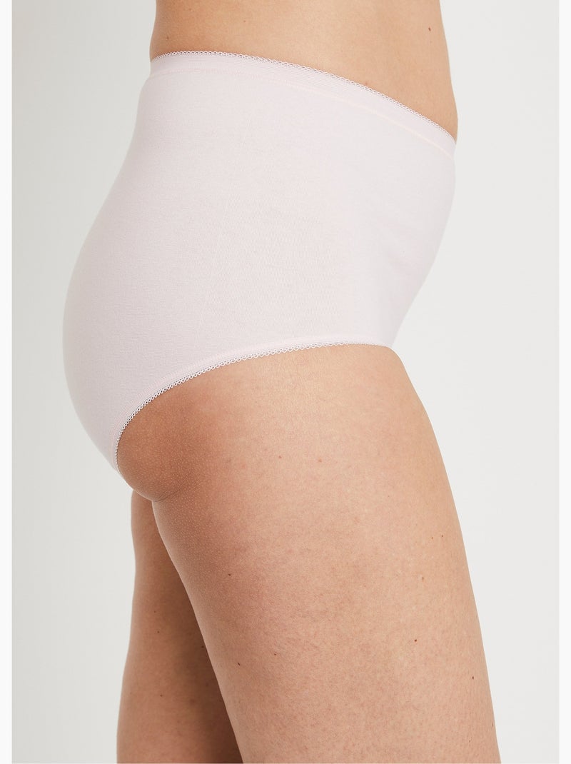 Culotte taille haute galbante - Afibel Rose pâle - Kiabi