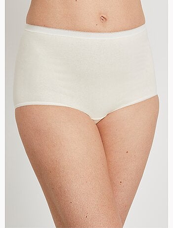 Culotte taille haute galbante - lot de 3 + 1 GRATUITE - Afibel