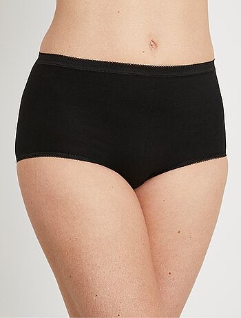 Culotte taille haute galbante - lot de 3 + 1 GRATUITE - Afibel