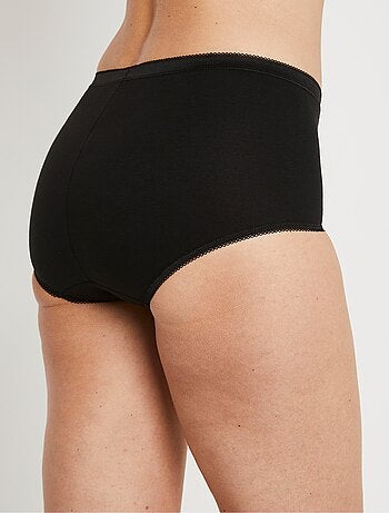 Culotte taille haute galbante - lot de 3 + 1 GRATUITE - Afibel
