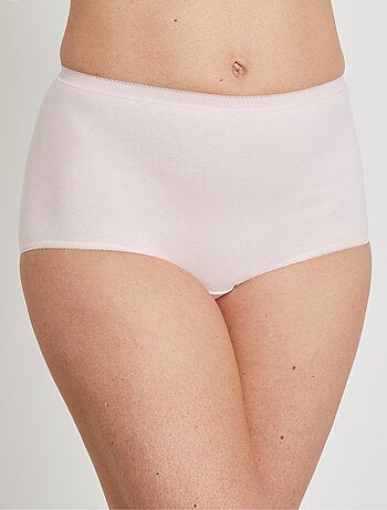 Culotte taille haute galbante - lot de 3 + 1 gratuite - afibel