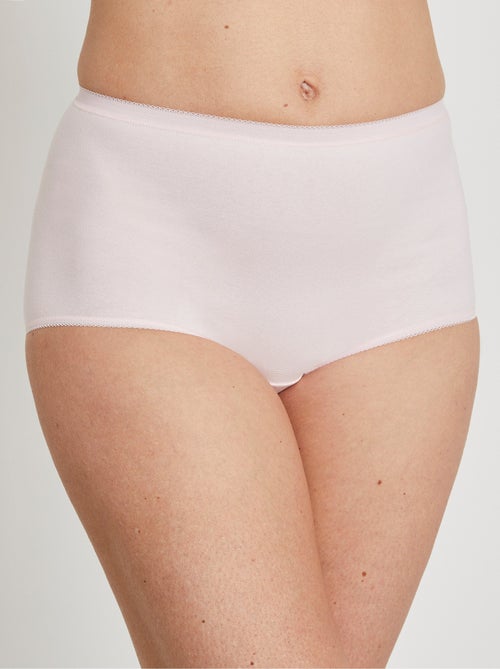 Culotte taille haute galbante - lot de 3 + 1 GRATUITE - Afibel - Kiabi