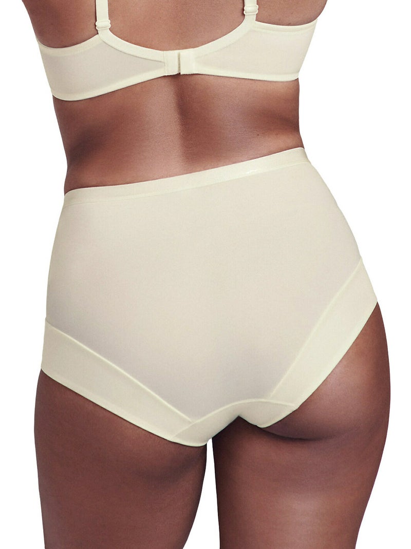 Culotte taille haute gina Ecru - Kiabi