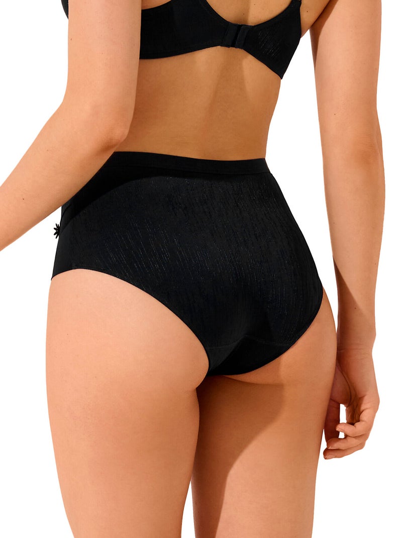 Culotte taille haute GRACIA Noir - Kiabi
