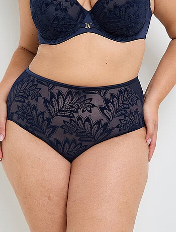 Culotte taille haute grande taille Fantine - RougeGorge Lingerie