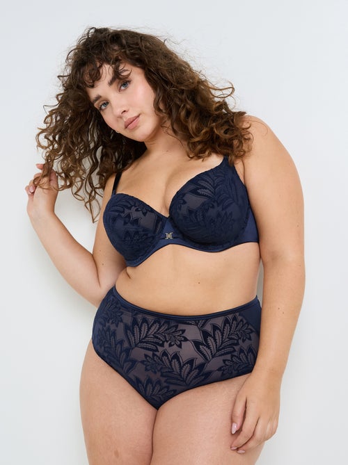 Culotte taille haute grande taille Fantine - RougeGorge Lingerie - Kiabi