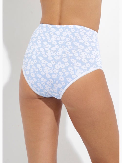 Culotte taille haute imprimée - lot de 4 - afibel - Kiabi Culotte taille haute imprimée - lot de 4 - afibel - Kiabi