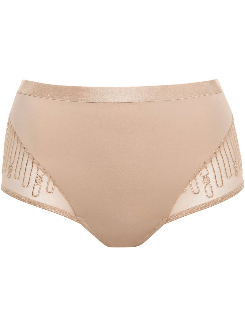 Culotte taille haute Ivonne Beige - Kiabi