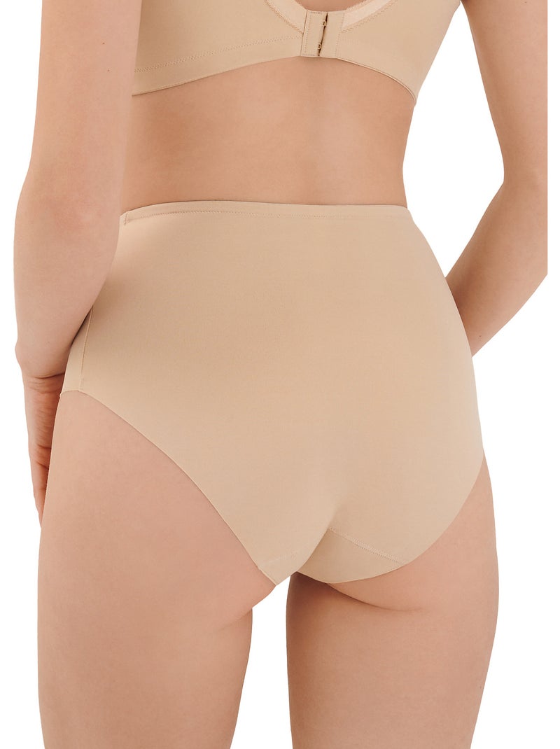 Culotte taille haute Jane Beige - Kiabi