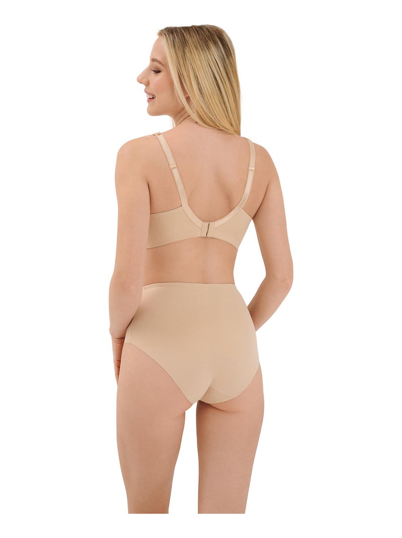 Culotte taille haute Jane Beige - Kiabi