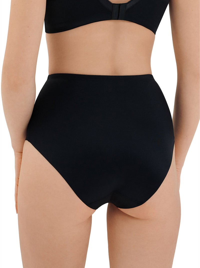 Culotte taille haute Jane Noir - Kiabi