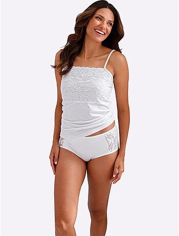 Culotte Taille Haute Jersey Fin - Taille Standard - Witt - Lot de 2