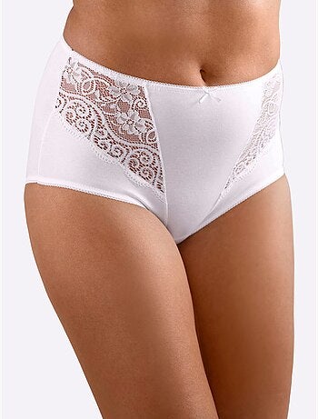 Culotte Taille Haute Jersey Fin - Taille Standard - Witt - Lot de 2