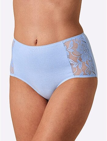 Culotte Taille Haute Jersey Fin - Taille Standard - Witt - Lot de 2