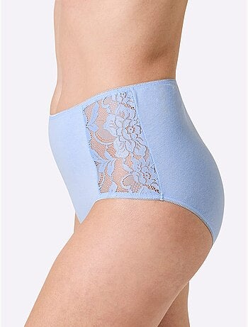Culotte Taille Haute Jersey Fin - Taille Standard - Witt - Lot de 2