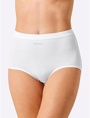 Culotte Taille Haute Jersey Fin - Taille Standard - Witt - Lot de 3
