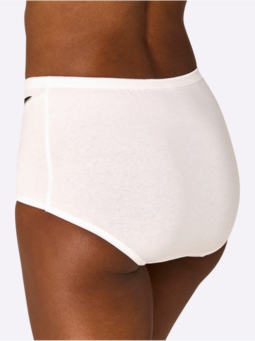 Culotte Taille Haute Jersey Fin - Taille Standard - Witt - Lot de 4 - Kiabi