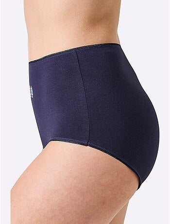 Culotte Taille Haute Jersey Fin - Taille Standard - Witt - Lot de 4